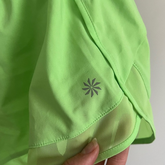 Athleta Mesh Racer Run Shorts - Picture 4 of 5